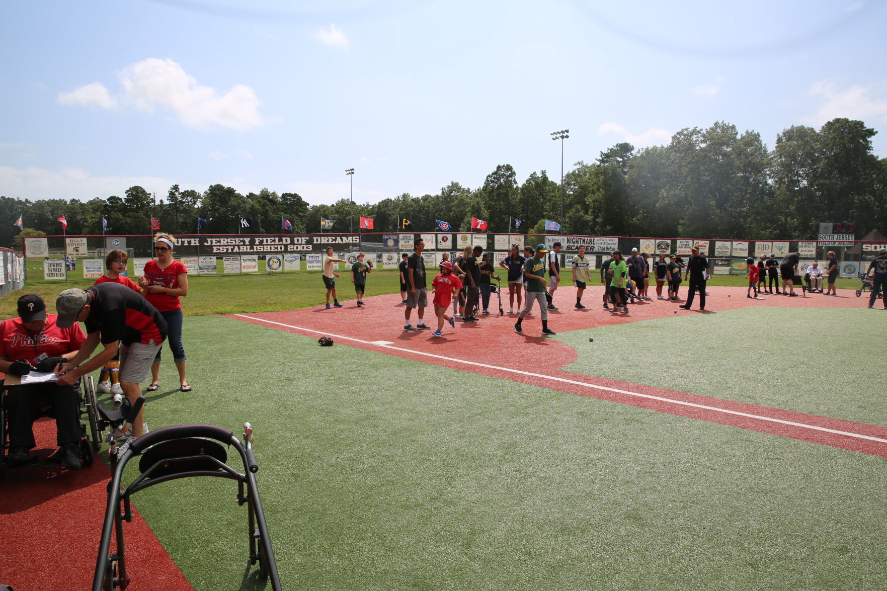 South Jersey Field of Dreams baseball game Saturday, Sept. 14, 2019 at the fields in Absecon.